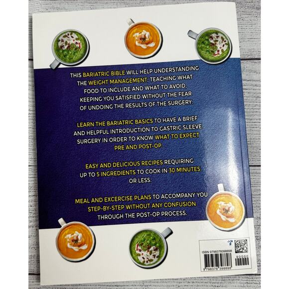 Bariatric Cookbook Bible: 365 Days of Healthy Recipes By Alex Mc Corner - Picture 2 of 4